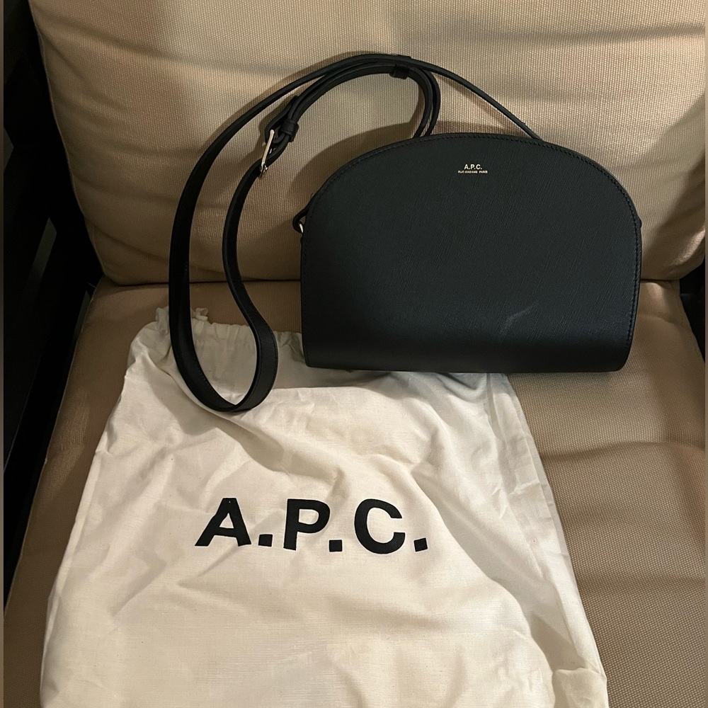 APC Black Demi-lune Bag